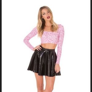 Braaains 🧠💕 top Blackmilk Clothing halloween M RARE